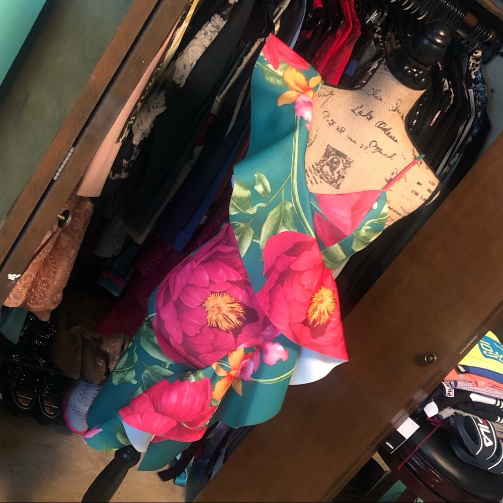 Fitted Floral Dress